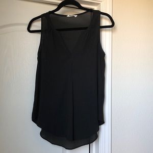 LUSH black flowy tank top